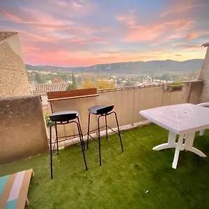  Appartement Grand T1 Vue Collines Au Coeur De La Provence
